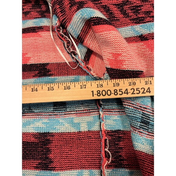 MOON  COLLECTION Cardigan Aztec Tribal Native Womens Sz M - Picture 7 of 9